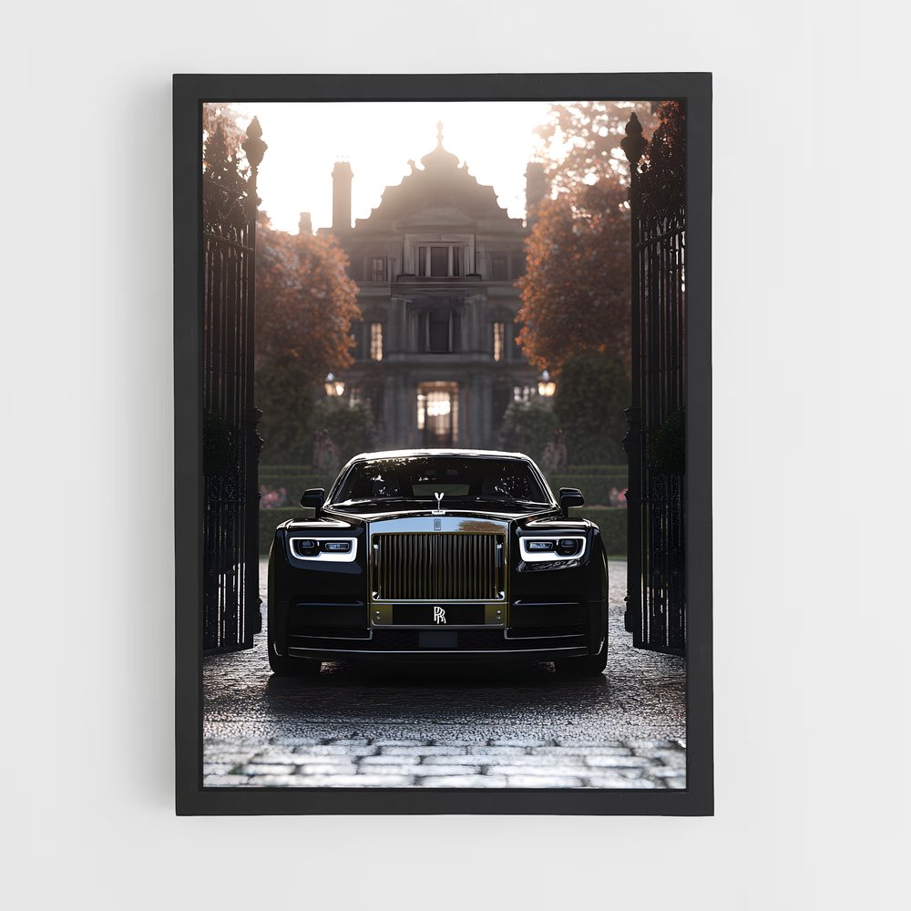 Poster Rolls Royce élégant – affiche Rolls-Royce (vue 2)
